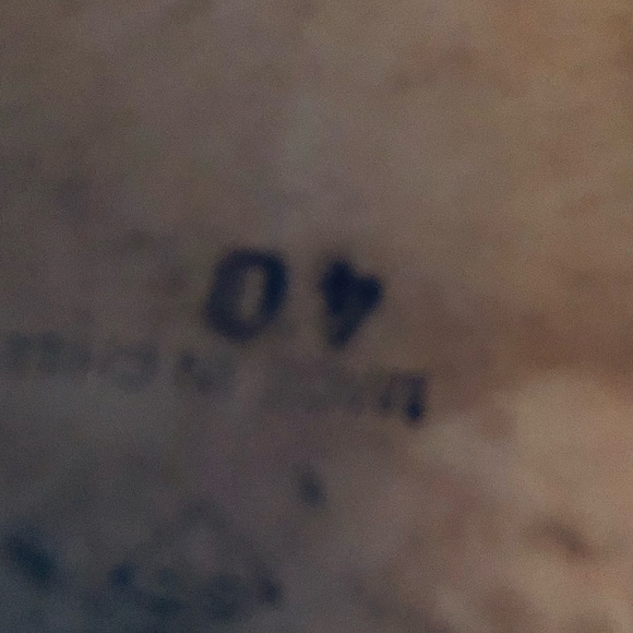 Barbara Briones size 10 genuine leather cognac booties gold & brass details - Picture 13 of 16